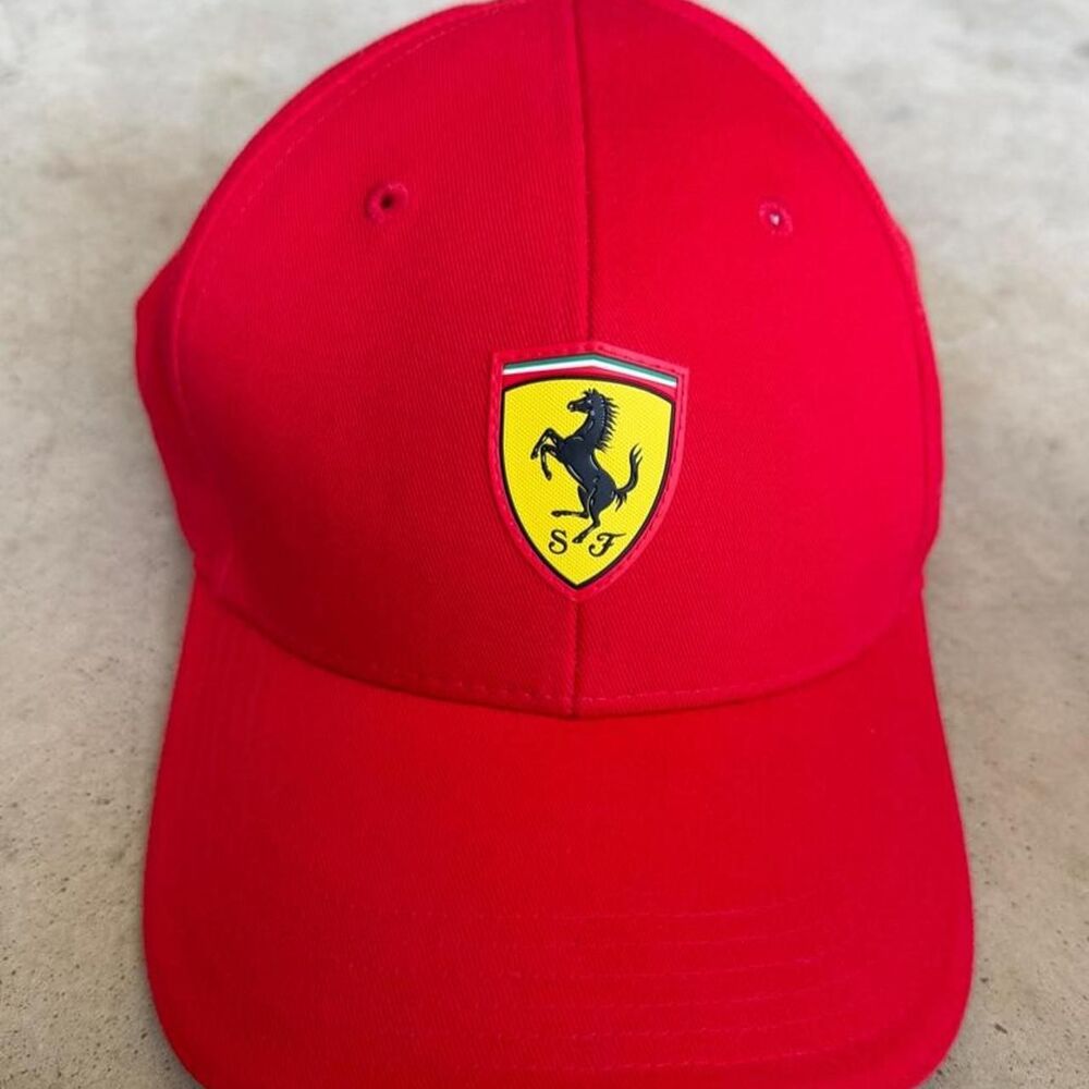 Ferrari Men's Red Hat